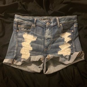 American Eagle jean shorts